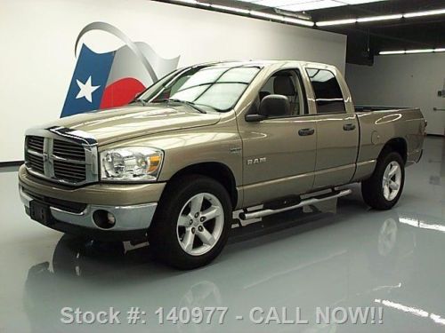 2008 dodge ram lone star quad hemi side steps 20&#039;s 59k texas direct auto