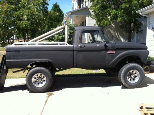 1966 f100 lifted- perfect project truck