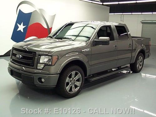 2013 ford f-150 fx2 crew 5.0 leather rear cam 20&#039;s 14k texas direct auto
