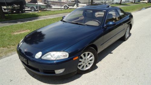1992 lexus sc400 premium sports car in excellent condition inside and out
