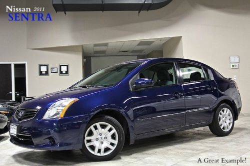 2011 nissan sentra 2.0 automatic blue fully serviced clean 2-owner loaded wow