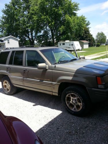 1997 jeep grand cherokee limited sport utility 4-door 5.2l