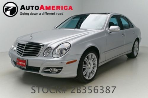 2008 mercedes e350 4matic 82k miles navigation pano roof heated leather