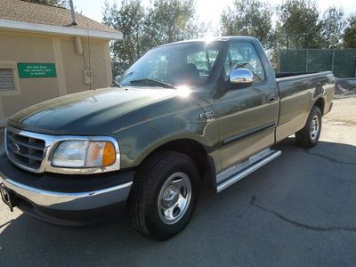 Xlt-8' bed-green/gold-70k miles-2wd-bedliner-running boards