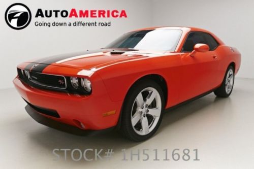 2009 dodge challenger r/t 7k low miles nav htd seats bluetooth aux usb one owner