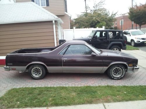 1987 chevrolet el camino base standard cab pickup 2-door 5.7l