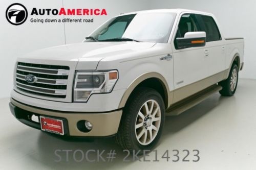 2013 ford f-150 king ranch 15k low miles nav rearcam crewcab sunroof 1 owner
