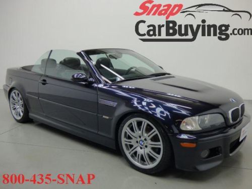Rare 6-speed 2002 bmw m3 convertible w/hard top sports pkg only 71k miles! buy!!