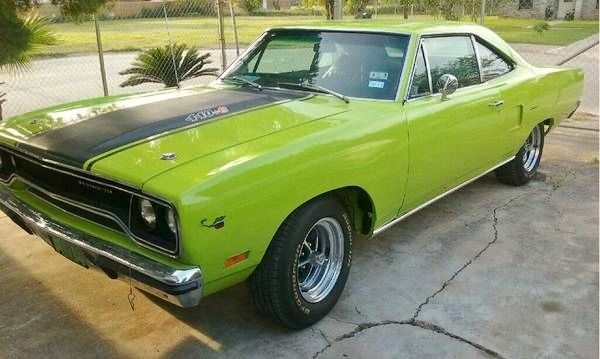 1970 plymouth road runner e87 440-six pack