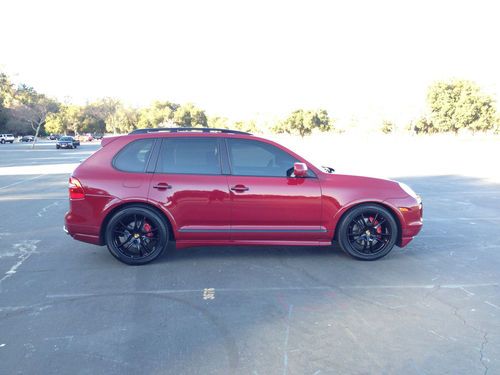 Porsche cayenne gts-red-full leather-certified 100k