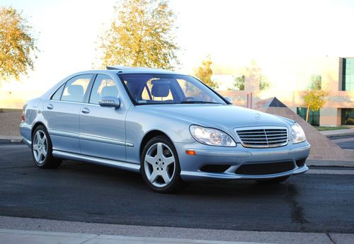 2003 mercedes-benz s600 stunning fl/az car from new highly optioned rare car