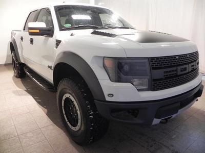 Svt raptor new f150 6.2l v8 super crewcab 4x4 pickup leather heated seats w/nav