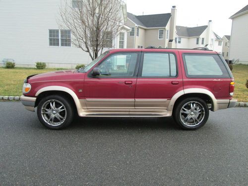 1996 ford explorer eddie bauer--nice color--well-maintained--low reserve