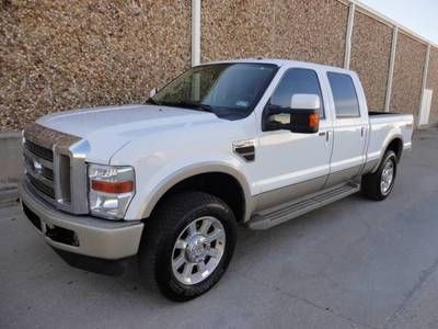 2010 ford f250 king ranch crew cab short bed powerstroke diesel-4x4