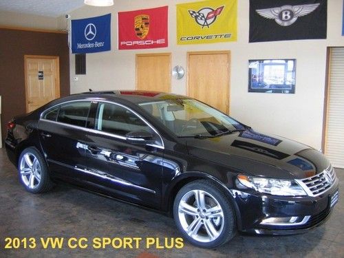 2013 vw volkswagen cc sport plus heated seats auto clean 1 owner history report