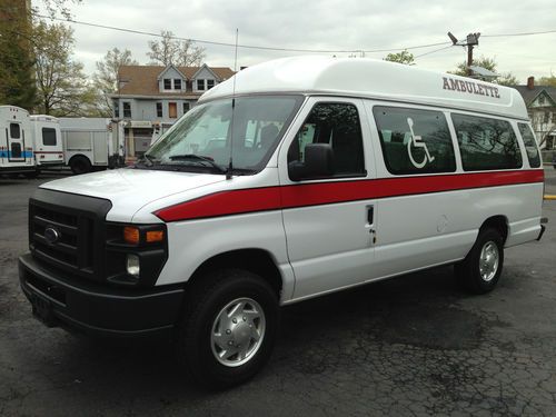 2011 ford e-250 extended hitop handicap ambulette