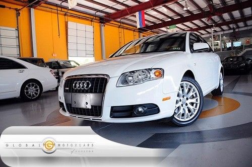08 audi a4 2.0t s-line turbo auto heated-sts moonroof leather alloys fogs