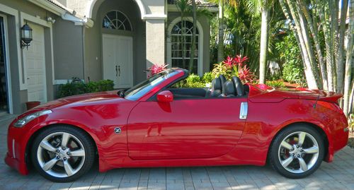2006 nissan 350z enthusiast convertible 3.5l 1 owner clean carfax florida car