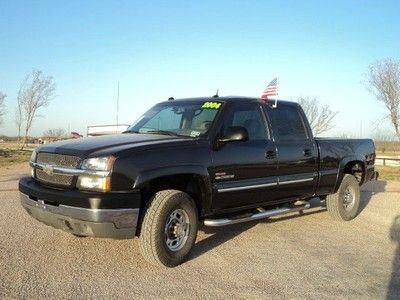 2004 6.6l duramax diesel crew cab lt 4x4, bose, heated leather seats