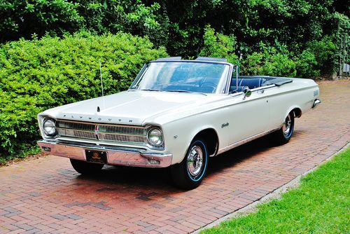 Absolutly the best in country 65 plymouth satellite convertible just 7,962 miles