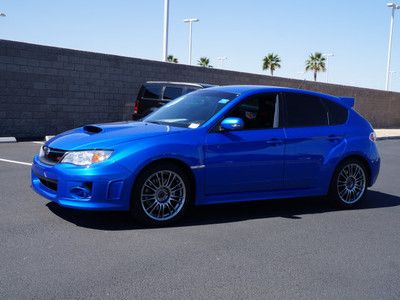 New 2013 sti hatchback awd 6spd manual bluetooth alloy wheels 300 hp tint window