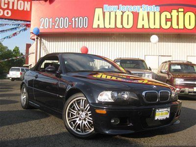 2004 bmw m3 smg navigation carfax certified w/service records low miles 64k