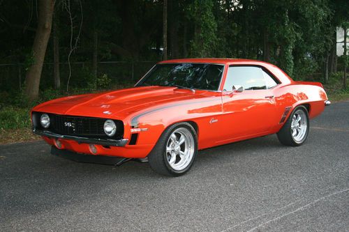 1969 camaro hugger orange, ls1, vintage air, posi