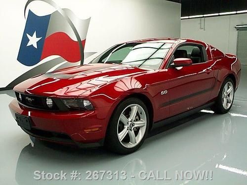 2012 ford mustang gt premium 5.0 6-spd leather 8k miles texas direct auto