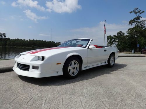 1991 camaro rs convertible v8, 71k orig miles excellent condition