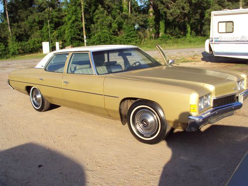 1972 chevrolet impala 4-door 44k original miles