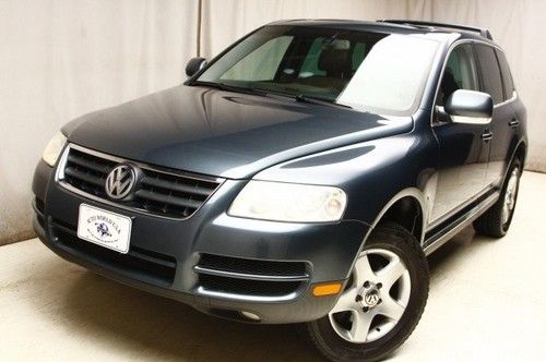 We finance!! 2005 volkswagen touareg 4wd leather moonroof dualclimate