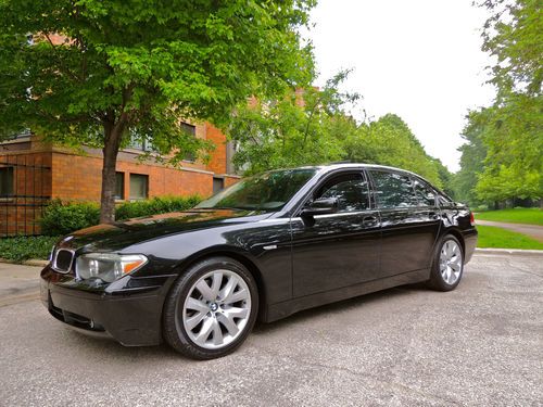 2003 bmw 745li black on black sport fully loaded w/ 87k