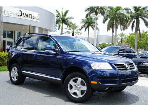 2004 volkswagen touareg v6,all wheel drive,1 owner,clean carfax,florida car!!!