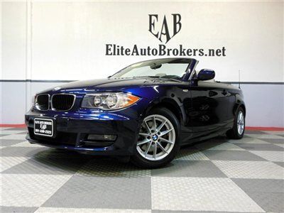 2010 128i convertible 24k mi-1 owner carfax certified