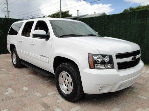 2010 chevrolet suburban lt one owner 4x4 8 pass lthr sunroof htd sts more! autom