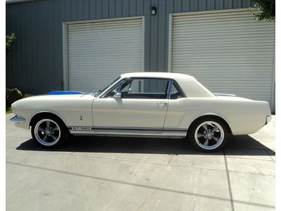 1966 ford mustang shelby cobra gt350 restomod c code 289 automatic no reserve!!!