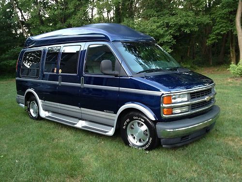 Find used Chevy conversion wheelchair van handicap express ...
