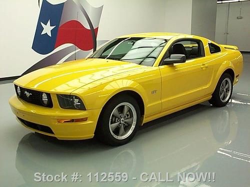 2006 ford mustang gt auto leather shaker500 spoiler 17k texas direct auto