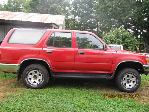 1990 toyota 4runner sr5 sport utility 4-door 3.0l