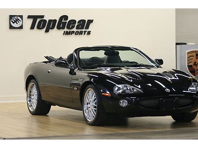 2002 jaguar xkr supercharged  recent service cheapest in the nation !!  black !!