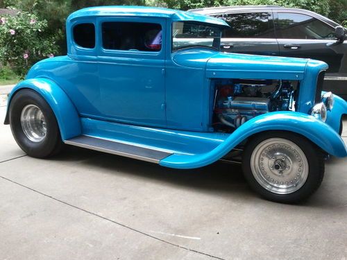 1930 Ford Model A.  Hot Rod   383 Stroker   Grabber Blue, image 2