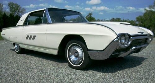1963 ford thunderbird coupe automatic factory a/c restored panoz collection