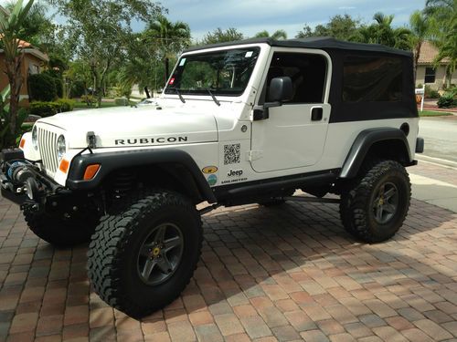 2005 jeep wrangler unlimited rubicon sport utility 2-door 4.0l lj lifted