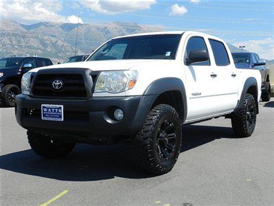 Toyota tacoma double cab 4 door sr5 4x4 custom lift wheels tires auto tow