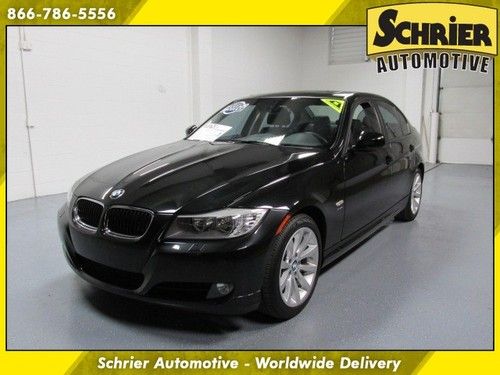 2011 bmw 328i xdrive black metallic awd navigation satellite radio warranty aux