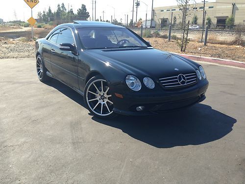 2006 mercedes cl500 amg fully loaded blk/blk 20inch only 36k miles!! cl55 cl600