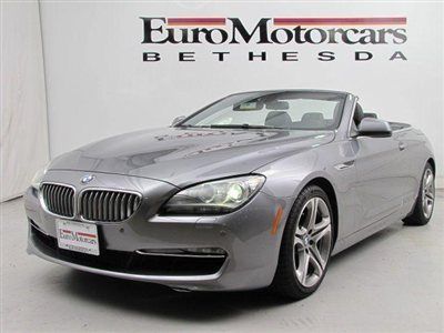 6 speed manual stick shift convertible space gray 13 coupe 650 640i navigation