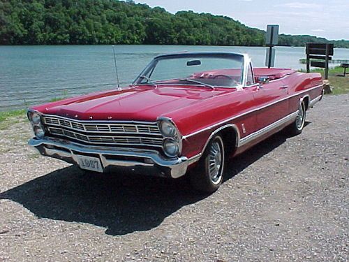 Original clean 1967 ford galaxie 500 convertible car, orig 390 and trans, act mi