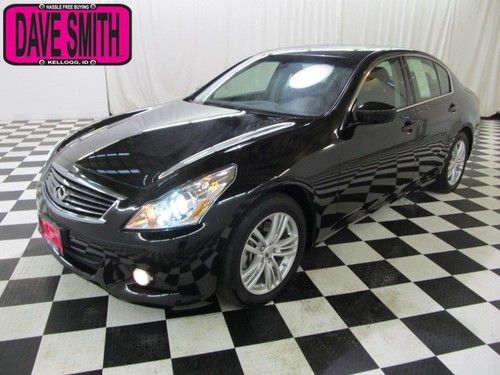 2011 black auto heated leather sunroof aux ac cruise! we finance! call us today!