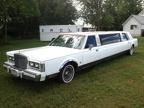 1988 29ft full stretch limo lincoln town car